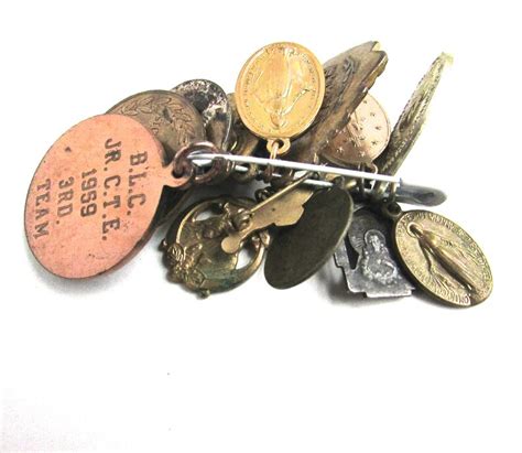 Nuns Saints Medals Pin Miraculous Religious Devotional Vintage Etsy