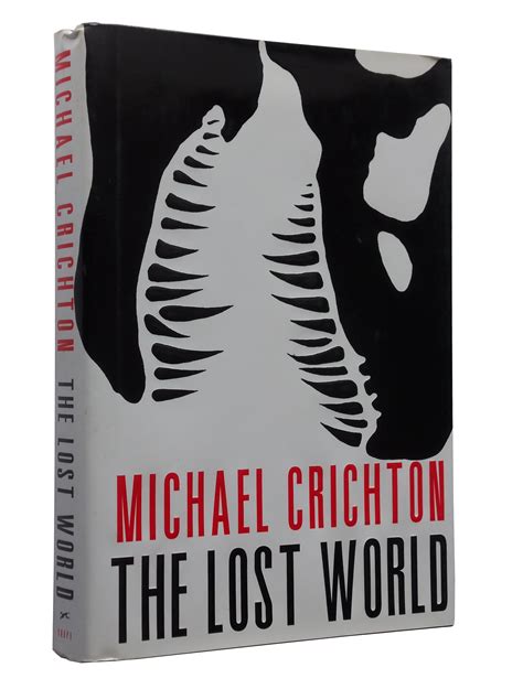 The Lost World By Michael Crichton Fine Hardcover 1995 1st Edition Bowman Books