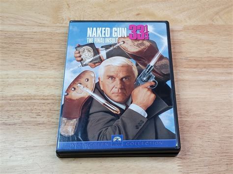 The Naked Gun The Final Insult Widescreen Collection Dvd Leslie Nielson Priscilla Presley