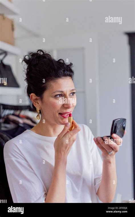 Beauty Red Hair Woman Lipstick Mature Hi Res Stock Photography And Images Alamy