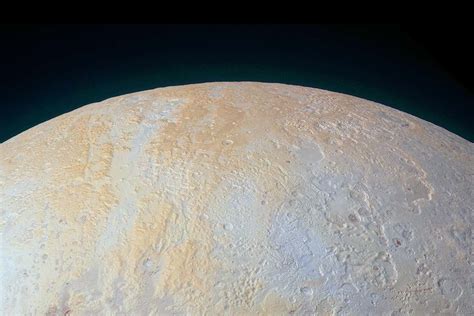 Planet Pluto Surface