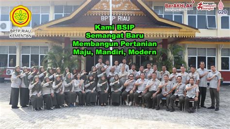 Kami Bsip Semangat Baru Membangun Pertanian Maju Mandiri Modern