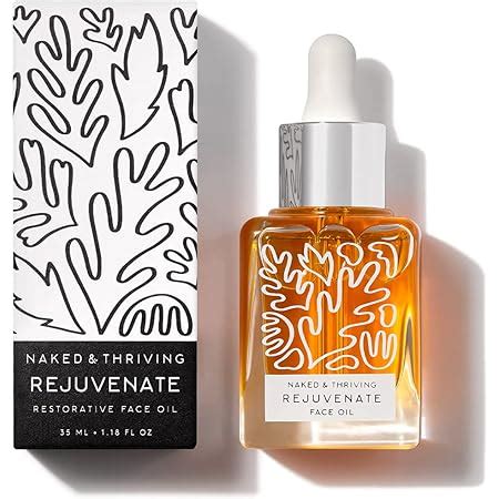 Amazon Naked Thriving Rejuvenate Restorative Facial Oil Organic Vegan All Natural