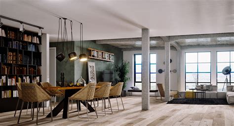 Loft in Germany on Behance