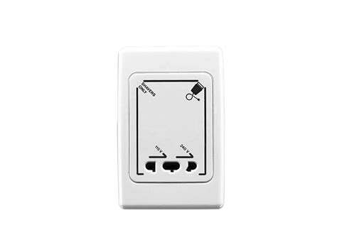 Clipsal - 2727 - Universal Shaver Socket Outlet, 115/240VAC, 22VA