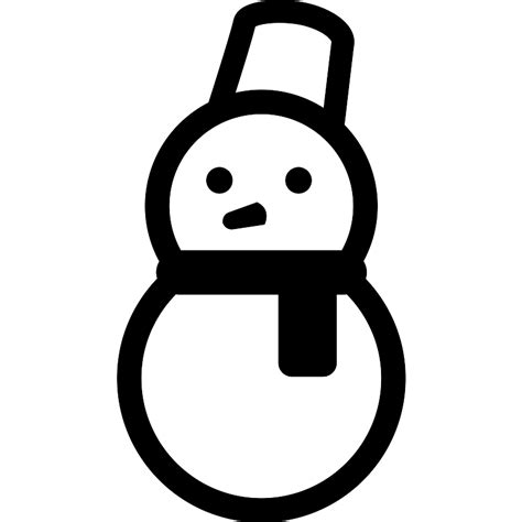 Snowman 6 Vector Svg Icon Svg Repo