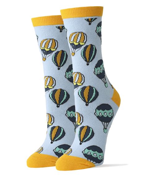 Oooh Yeah Women's Colorful Crew Socks, Funny Crazy Silly Socks, Cool