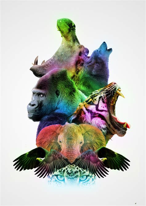 Wildlife Collage by LiFeShorT-SuntiT on deviantART