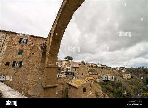 Medici Aqueductpitiglianotuscany Italy Europe Stock Photo Alamy