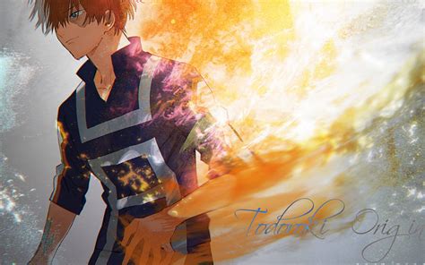 Cute Todoroki Half Hot Half Cold Artwork Wallpaper WallpapersOK