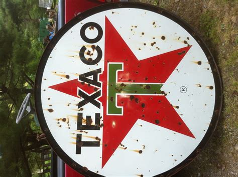 1960 Texaco Sign Collectors Weekly