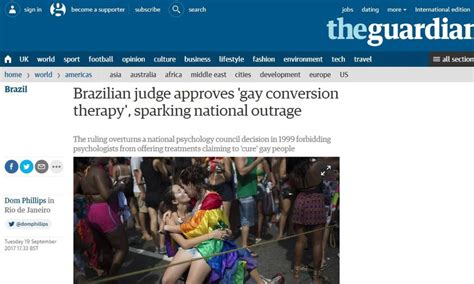 Liminar que autoriza cura gay ganha destaque na mídia internacional Jornal O Globo