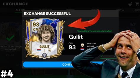 Toty Icon Gullit Player Ruud Gullit Fc Mobile Gameplay Youtube