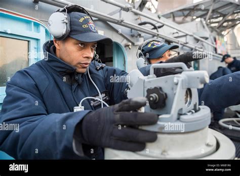 Yokosuka Japan Feb 27 2018 Sonar Technician Surface 2nd Class