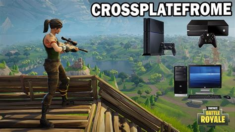 Jouer En Cross Plateforme Sur Fortnite Battle Royale Pc Ps Xbox