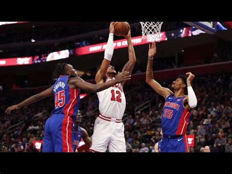 Chicago Bulls Vs Detroit Pistons Full Game Higlights January