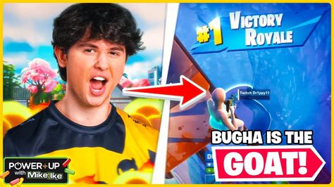 Why Bugha Is The Goat Of Fortnite Power Up Moments Youtube