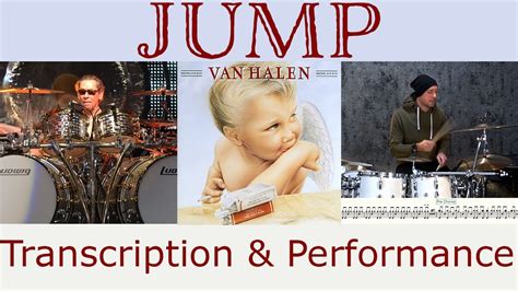 Van Halen Jump Drum Transcription Performance YouTube