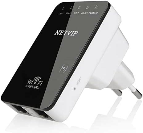 NETVIP Répéteur WiFi Amplificateur sans Fil Puissant WiFi Extender