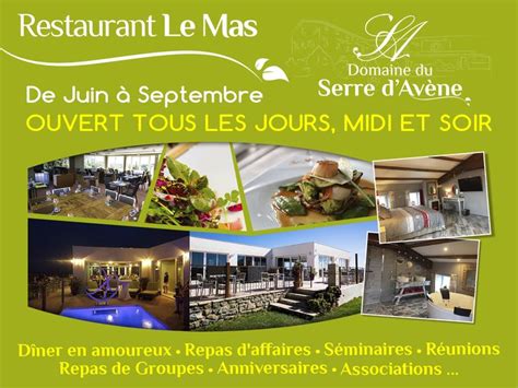 Restaurant Le Mas du Serre d Avène Restaurant Extérieur restaurant