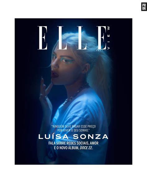 Foto: Luísa Sonza é a nova capa da Elle Brasil - Purebreak