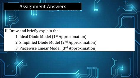 Solution Chapter Diode Circuits And Applications Studypool