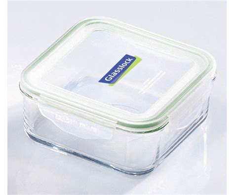 Square Glass Food Storage Container