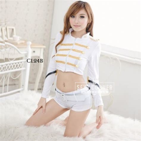 Jual Seragam Polisi Seksi Sexy Police Captain Costume Lingerie Wanita