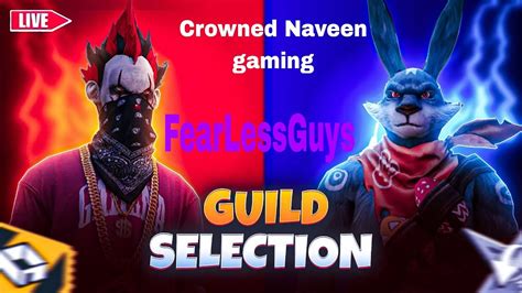 Free Fire Max Guild Selection Live Tamil Unlimited Room Matches Cng