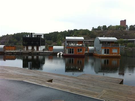 Floating Houses in Sweden