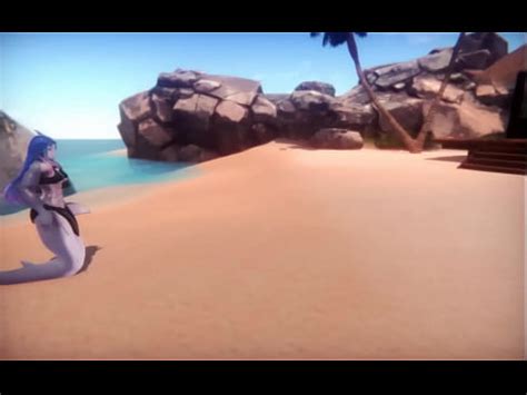 Monster Girl Island Jeu mensuel Hentai au choix de Patreon Ep 6 sirène requin pipe risquée