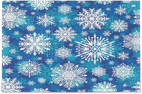 Wellsay Pieces Beautiful Christmas Snowflakes Jigsaw Puzzle For