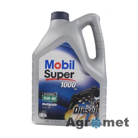 OLEJ MOBIL 15W40 SUPER M DIESEL 1000 5L