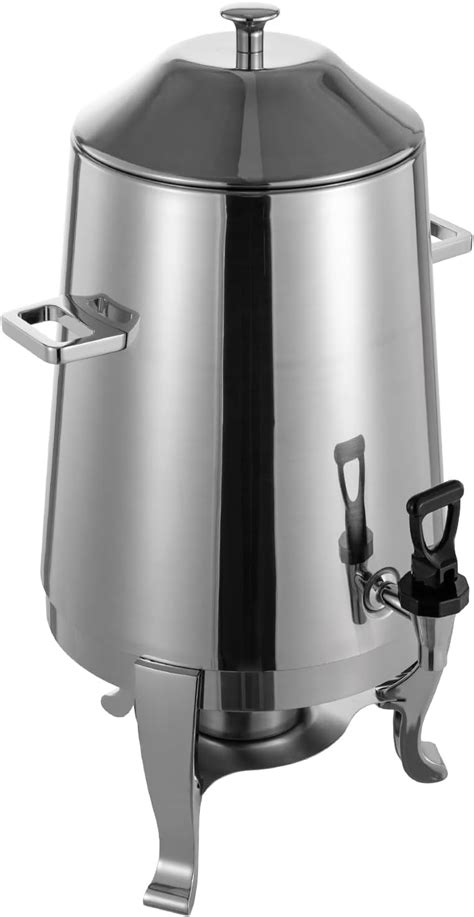 L Hot Beverage Dispenser Gal Stainless Steel Coffee Chafer Urn