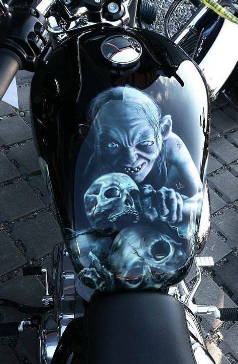 Motorcycle Airbrush Art Ideas Airbrush Art Motorcycle Painting