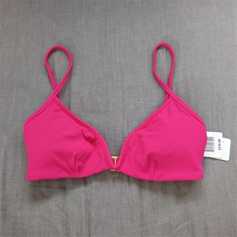 L Space Swim Lspace Helena Bikini Top Bougainvillea Poshmark