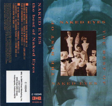 Naked Eyes The Best Of Naked Eyes Cassette Discogs