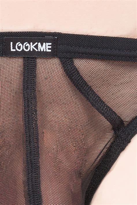 Schwarzer Tanga Slip Slips Strings F R Ihn Club Hot Fashion Odretto Highheels