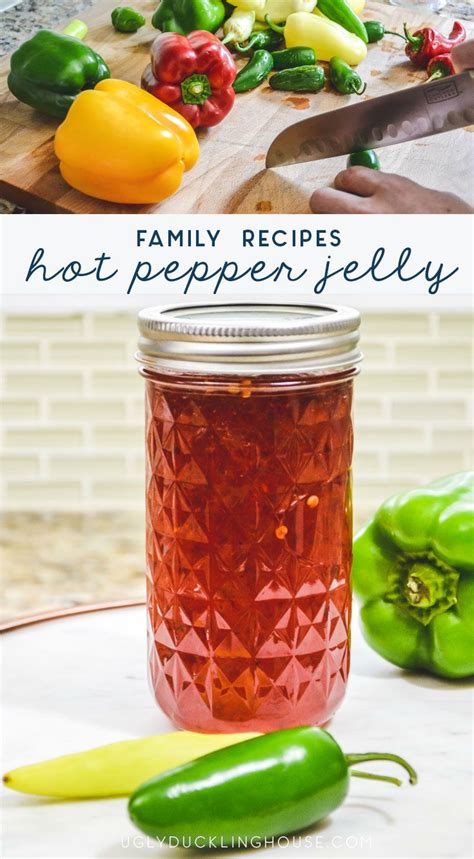 Moms Hot Pepper Jelly Recipe Recipe Stuffed Hot Peppers Hot