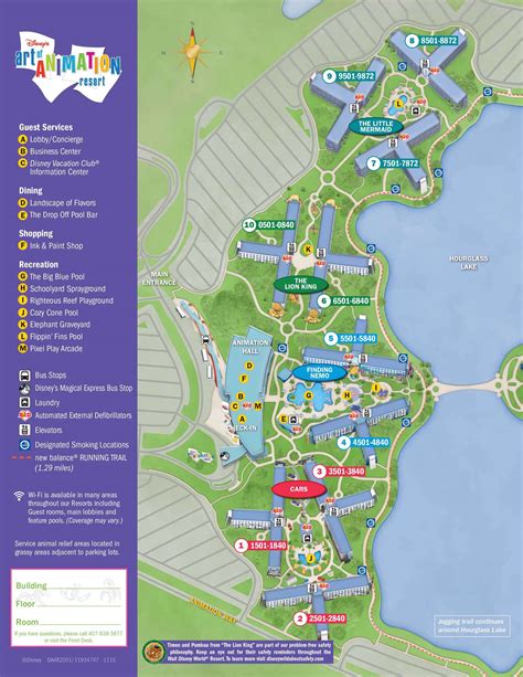 Map Of Grand Floridian | Map Of Zip Codes