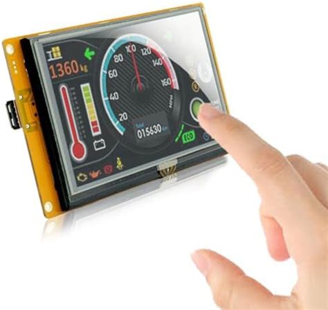 SCBRHMI 4 3 Inch Intelligent LCD HMI Serial Display Module With Program