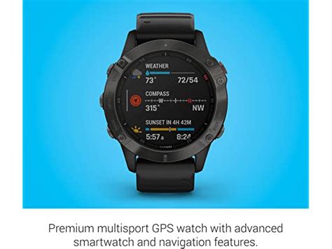 Garmin Fenix 6 Sapphire Gps Watch