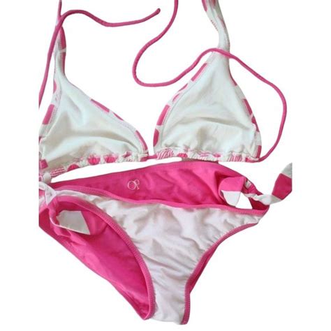 Op Swim New Pc Op Hot Pink Polka Dot Bikini Size S Swimwear Swim Suit Two Piece Small