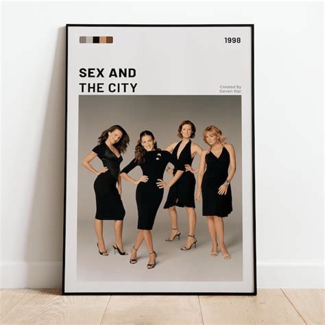 Sex And City Poster Etsy