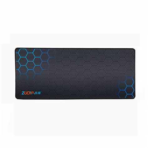 Zouya Black Gaming Mouse Pad Large Size Lockrand Natural Rubber Table