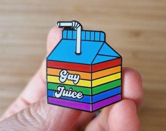 Gay Juice Sticker Etsy