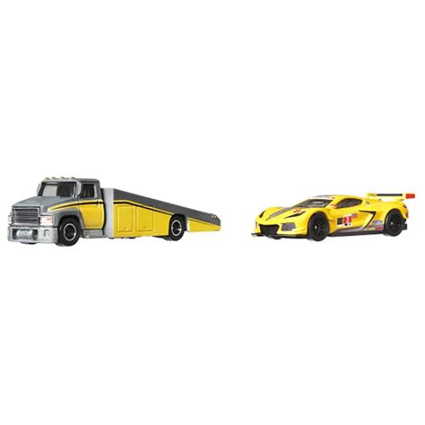 Hot Wheels Team Transport Truck Race Car Assorted Kidinn