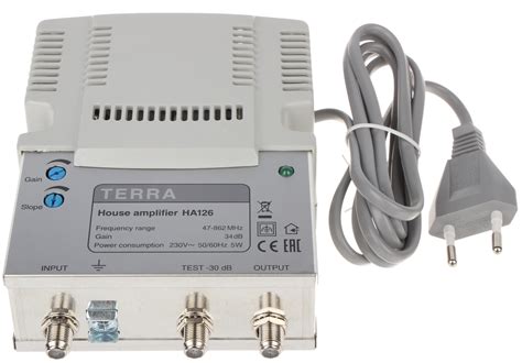 AMPLIFIER HA-126 TERRA 34 db - Distributive Amplifiers - Delta