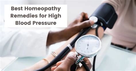 Homeopathy For High Blood Pressure Causes And Best Treatment