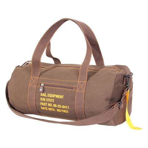 Rothco® 22335 Brown Canvas Equipment Bag
